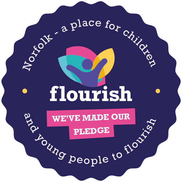 Flourish pledge logo